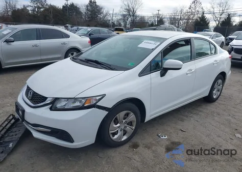 2015 Honda Civic Lx z USA, uszkodzony, nr VIN 19XFB2F5XFE298169